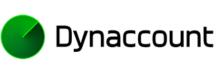 Dynaccounts radar logo, et alsidigt regnskabsprogram - direkte intergrerbart med projekt og planlægningsredskabet VePlan.