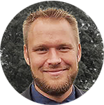 Billede af Kim Boysen, direktøren af Hjerting Instillationsforretning APS, bruger VePlan til projektstyring og fakturering.